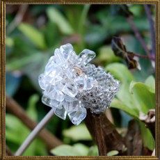 Stone Cluster ring - clear